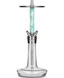 Moze Varity Squad Hookah - Silver - Clear - Wavy Mint