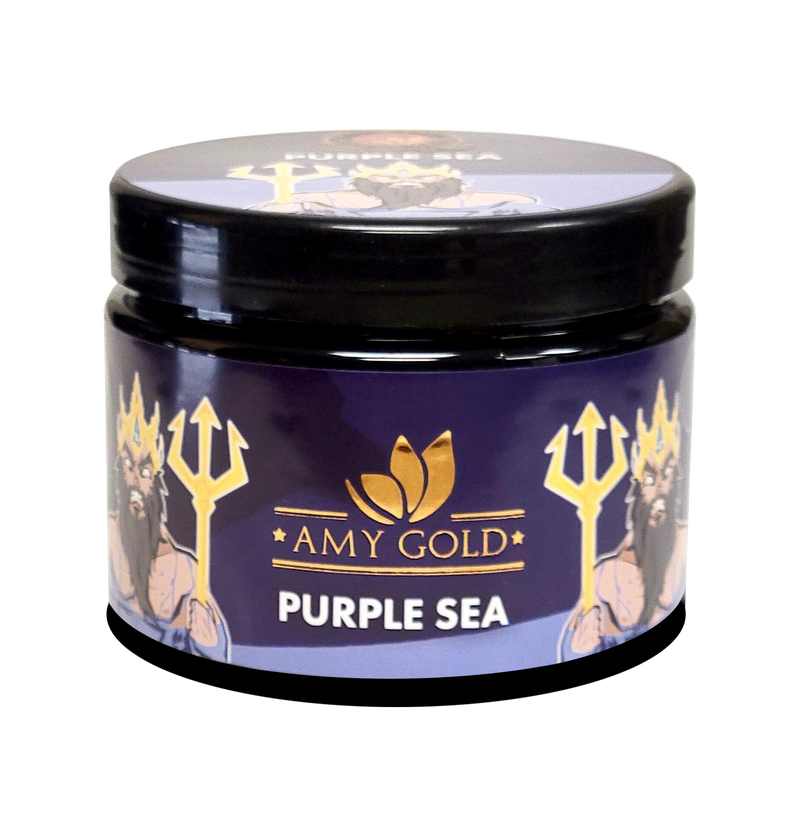 Amy Gold Purple Sea - 