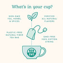 Stash Tea Bags Sampler - Caffeinated, Herbal and Decaf - 50 Ct, 50 Flavors - 