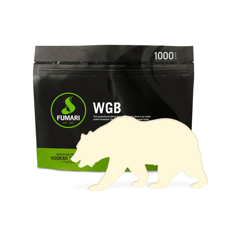 Fumari White Gummi Bear - 1000g